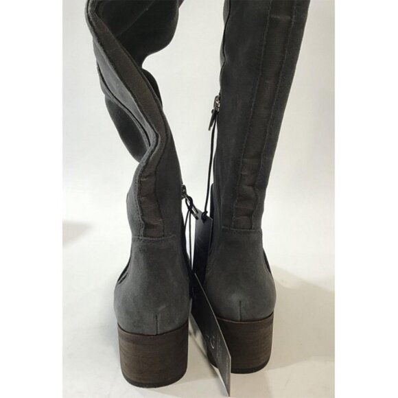 Vince Camuto Kochelda 2 Over The Knee Boot  sz 8 Wide Calf Graystone Verona - Picture 5 of 13